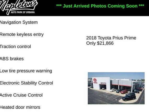 TOYOTA PRIUS PRIME 2018 JTDKARFPXJ3092099 image